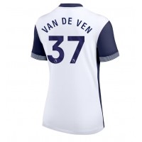 Echipament fotbal Tottenham Hotspur Micky van de Ven #37 Tricou Acasa 2024-25 pentru femei maneca scurta